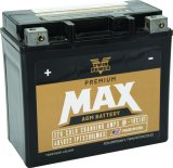 Twin Power GYZ-20HL Premium MAX Battery Replaces H-D 65989-97A Made in USA 320 CCA thumbnail 1
