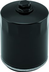 Twin Power Twin Cam and M8 Black Oil Filter With Nut Replaces H-D 63798-99 with Backflow Valve thumbnail 1