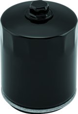 Twin Power Twin Cam and M8 Black Oil Filter With Nut Replaces H-D 63798-99 with Backflow Valve thumbnail 2