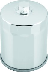 Twin Power Evo Chrome Oil Filter With Nut Replaces H-D 63796-77A 63805-80A 63806-83 thumbnail 1