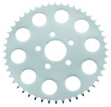 Twin Power 86-92 XL Chrome Disc Brake Rear Sprocket Replaces H-D 41470-86 48 Tooth Flat thumbnail 2