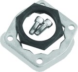 Twin Power 92-06 Big Twin and XL Except 06 Dyna Transmission Nut and Lockplate Kit thumbnail 1