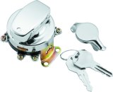 Twin Power 36-72 FL Chrome Fat Bob Style Ignition Switch thumbnail 2