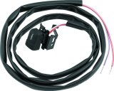 Twin Power 96-13 Big Twin XL V-Rod Black Left Turn Signal Switch Replaces H-D 71598-96 71685-06A thumbnail 1