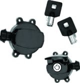 Twin Power 11-17 Softail Black Fatbob Style Ignition Switch thumbnail 1
