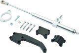 Twin Power 17-Up FLH FLT Models Satin Finish Steering Damper Kit thumbnail 1