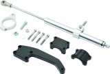 Twin Power 17-Up FLH FLT Models Satin Finish Steering Damper Kit thumbnail 2