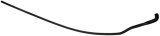 Gates 98-03 Mercedes-Benz CLK320 V-6 3.2L Upper - Tee To Reservoir Molded Heater Hose thumbnail 1