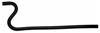 Gates 91-95 Jeep Wrangler 6-Cyl. 4.0L Heater To Pipe Molded Heater Hose thumbnail 3