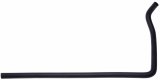 Gates 99-03 Ford Windstar V-6 3.8L Tee-1 To Aux. Heater Molded Heater Hose thumbnail 1