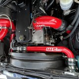 Wehrli 03-09 Cummins Upper Coolant Pipe - Gun Metal thumbnail 5