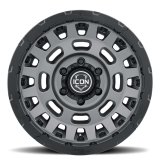 ICON Hammer Pro 17x8.5 / 6x5.5 / 25mm / 5.75in BS - Charcoal thumbnail 3