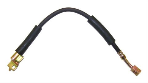 Crown Automotive Brake Hoses 52008675 Hose, Assembled, Rubber, 17.875 in. Length, Driver Side Front, Jeep, Each