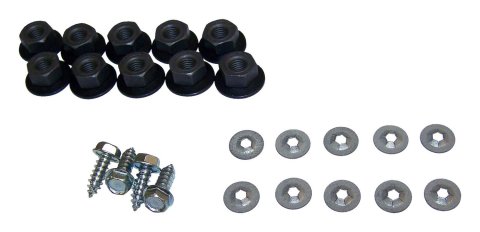 Crown Automotive Fender Flare Retainers 5AG-RR-KIT Components, Nut, Jeep, Each