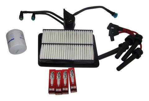 Crown Automotive Vehicle Maintenance Tune-Up Kits for 2002-2003 LIBERTY - TK-39 Spark Plugs, Tune-Up, Plug Wires, Air Filter, Fuel Filter, Oil Filter, Jeep, 2.4L, Kit