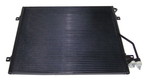 Crown Automotive Air Conditioning Condensers for 2002-2007 LIBERTY - 55037465AA Condenser, Aluminum, Black, Jeep, Each
