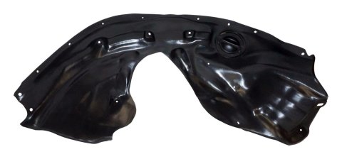 Crown Automotive Fender Liners 55079292AG Liner, Front Right, Plastic, Black, Jeep, Each