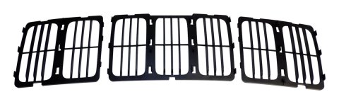 Crown Automotive Grilles for 2014-2016 GRAND CHEROKEE - 68143073AC Grille, Front Upper Grille Jeep WK Grand Cherokee w/ Louvered Grille
