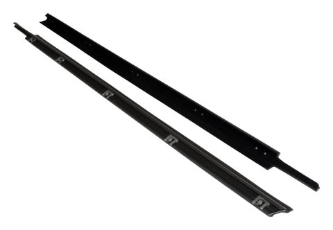 Crown Automotive Weatherstripping Seals for 1997-2006 WRANGLER - 55176565K Weatherstrip, Door Glass Felt, Outer, Full Steel Door, Jeep, TJ, Pair