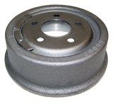 Crown Automotive Brake Drums 52005350 Drum, Rear, Cast Iron, Natural, 9.00 in. Diameter, Jeep, Each thumbnail 1
