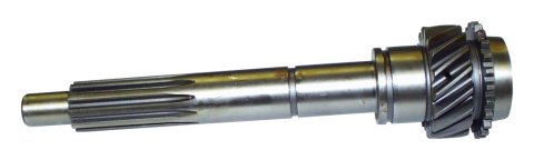 Crown Automotive Manual Transmission Input Shafts for 1942 MB, 1943-1945 WILLYS - A5554 Shaft, 17-spline, Hardened Steel, T84, Borg Warner T-84, Each