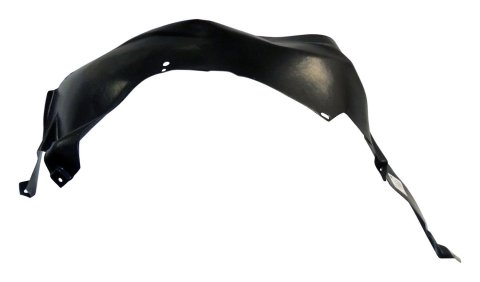 Crown Automotive Fender Liners for 1999-2004 GRAND CHEROKEE - 55136228AD Liner, Passenger Side, Plastic, Black, Jeep, Each