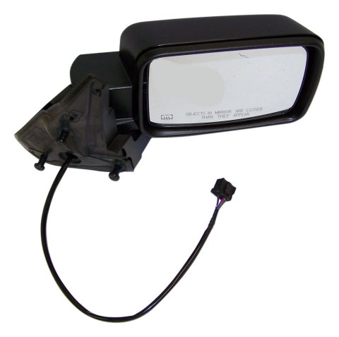 Crown Automotive Side View Mirrors for 2006-2010 COMMANDER - 55396636AD Mirror, Replacement, Passenger Side, Electric, Flat, Heated, Black Housing, Jeep, Each thumbnail 2