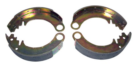 Crown Automotive Brake Shoes J0642967 Shoes, Semi- Metallic, Riveted, Jeep, Willys, Set