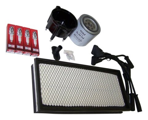 Crown Automotive Vehicle Maintenance Tune-Up Kits for 1997-1998 WRANGLER - TK-16 Spark Plugs, Tune-Up, Plug Wires, Air Filter, Distributor Cap and Rotor, Jeep, 2.5L, Kit