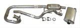 Crown Automotive Exhaust Kits for 1997-1999 WRANGLER - 52018934K System, Cat-back, Single, Steel, Natural, Passenger Side Exit, Jeep, 4.0L, Kit thumbnail 2