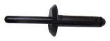 Crown Automotive Plastic Rivets 6500911 Body Fastener, Rivet, Plastic, Black, 2.50 in. Length, 0.75 in. Washer O.D., Chrysler, Dodge, Jeep, Each thumbnail 1
