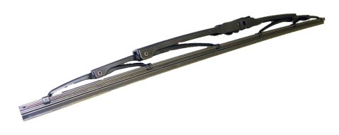 Crown Automotive Windshield Wiper Blades 83505422 Blade, Plastic Frame, Rubber Blade, Black, 18.00 in. Length, Jeep, Each
