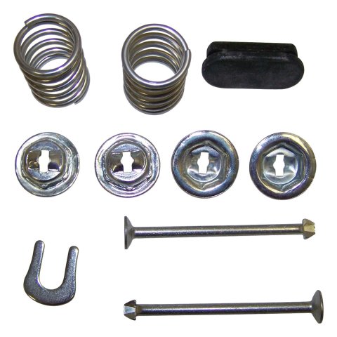 Crown Automotive Brake Shoe Hold-Down Kits J0937952 Hardware Component, Hold Down, Front/Rear, Jeep, Kit