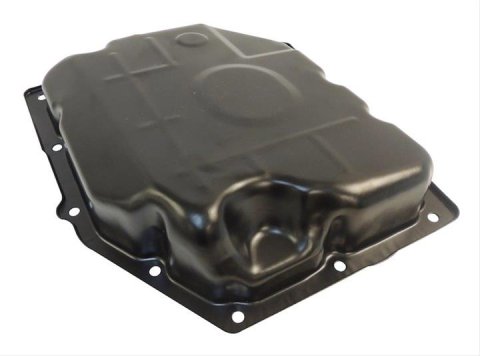 Crown Automotive Automatic Transmission Pans 52852912AC Pan, Stock Style, Steel, Black, Each