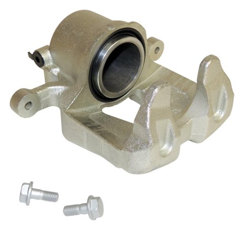 Crown Automotive Brake Calipers for 2016-2018 500X, 2015-2018 RENEGADE - 68267930AA Caliper, Stock Replacement, Silver, Driver Side Front, Fiat, Jeep, Each