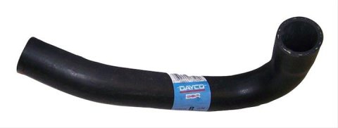 Crown Automotive Radiator Hoses for 1984-1997 CHEROKEE, 1987-1992 COMANCHE - 52003789 Hose, Upper, Rubber, Black, 1 1/2 in. Ends, 16 in. Length, Jeep, 2.5L, Each