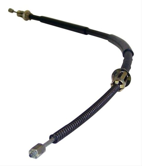 Crown Automotive Parking Brake Cables for 1990 WRANGLER - 52004707 Cable, Left Rear, Black Plastic Jacket, 34.125 in. Cable Length, Jeep, Each