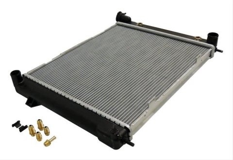 Crown Automotive Radiators 52079598AB Radiator, Crossflow, Aluminum/Plastic, Natural, Jeep, 5.2L, 5.9L, Each