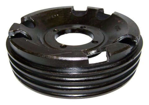Crown Automotive Parking Brake Drums A9332 Emergency Drum, Black, Iron, for Transfer Case, Jeep, Each