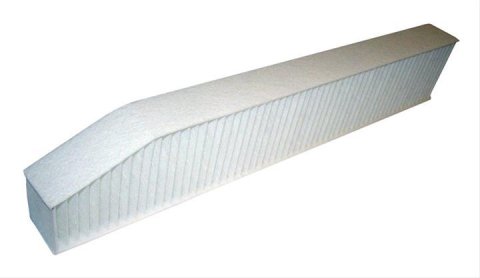 Crown Automotive Cabin Air Filters for 1999-2004 GRAND CHEROKEE - 5013595AB Filter, Under the Hood Location, Paper, White, Jeep, Each