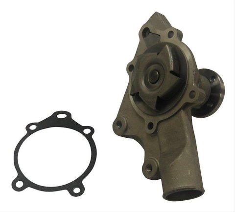 Crown Automotive Mechanical Water Pumps for 1987-1996 CHEROKEE - 4637500AB Pump, Mechanical, Standard-volume, Iron, Natural, Counterclockwise Rotation, Jeep, Each