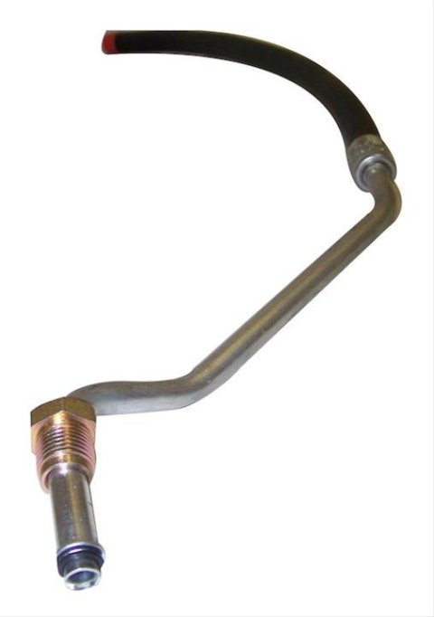 Crown Automotive Power Steering Hoses for 2003-2006 WRANGLER - 52089169AE Hose, Low-pressure, Steel/Rubber, Black, Jeep, 4.0L, Each