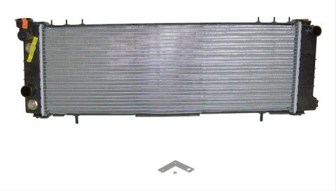Crown Automotive Radiators 52079693AD Radiator, Crossflow, Aluminum/Plastic, Natural, Jeep, 2.5L, 4.0L, Each