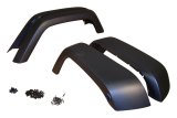 Crown Automotive Fender Flare Kits for 2007-2017 WRANGLER, 2018 WRANGLER JK - 5KFK Flares, Front and Rear, ABS Plastic, Black, Jeep, Set thumbnail 1