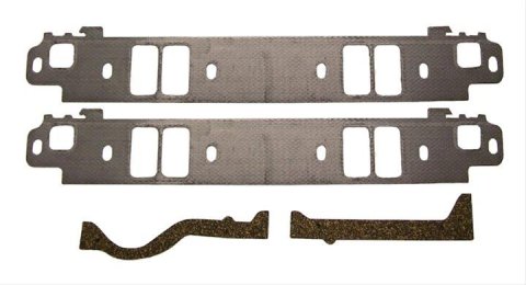 Crown Automotive Intake Manifold Gaskets 4897383AB Gaskets, Paper/Cork, Dodge, Jeep, 5.2L, 5.9L, Set