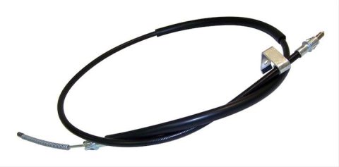Crown Automotive Parking Brake Cables 52003182 Cable, Right Rear, Black Plastic Jacket, 66.625 in. Cable Length, Jeep, Each