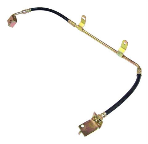 Crown Automotive Brake Hoses for 1999-2004 GRAND CHEROKEE - 52128096AB Hose, Assembled, Rubber, 7.50 in. Length, Center Rear, Jeep, Each
