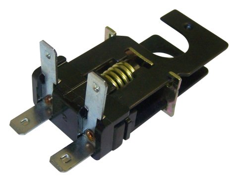 Crown Automotive Brake Light Switches for 1984-1990 CHEROKEE, 1986-1990 COMANCHE, 1987-1990 WRANGLER - J3225787 Switch, Plastic, Black, Jeep, Each