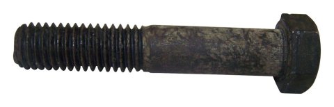 Crown Automotive Main Cap Fasteners J4006948 Fastener, Bolt, Hex, 1/2-13 in. Thread, 3 in. Length, Steel, Black Oxide, Jeep, Each
