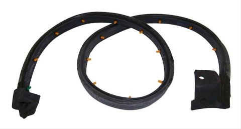 Crown Automotive Weatherstripping Seals for 1997-2006 WRANGLER - 5017011AB Weatherstrip, Door Seal, Half Door, Left, Jeep, Each